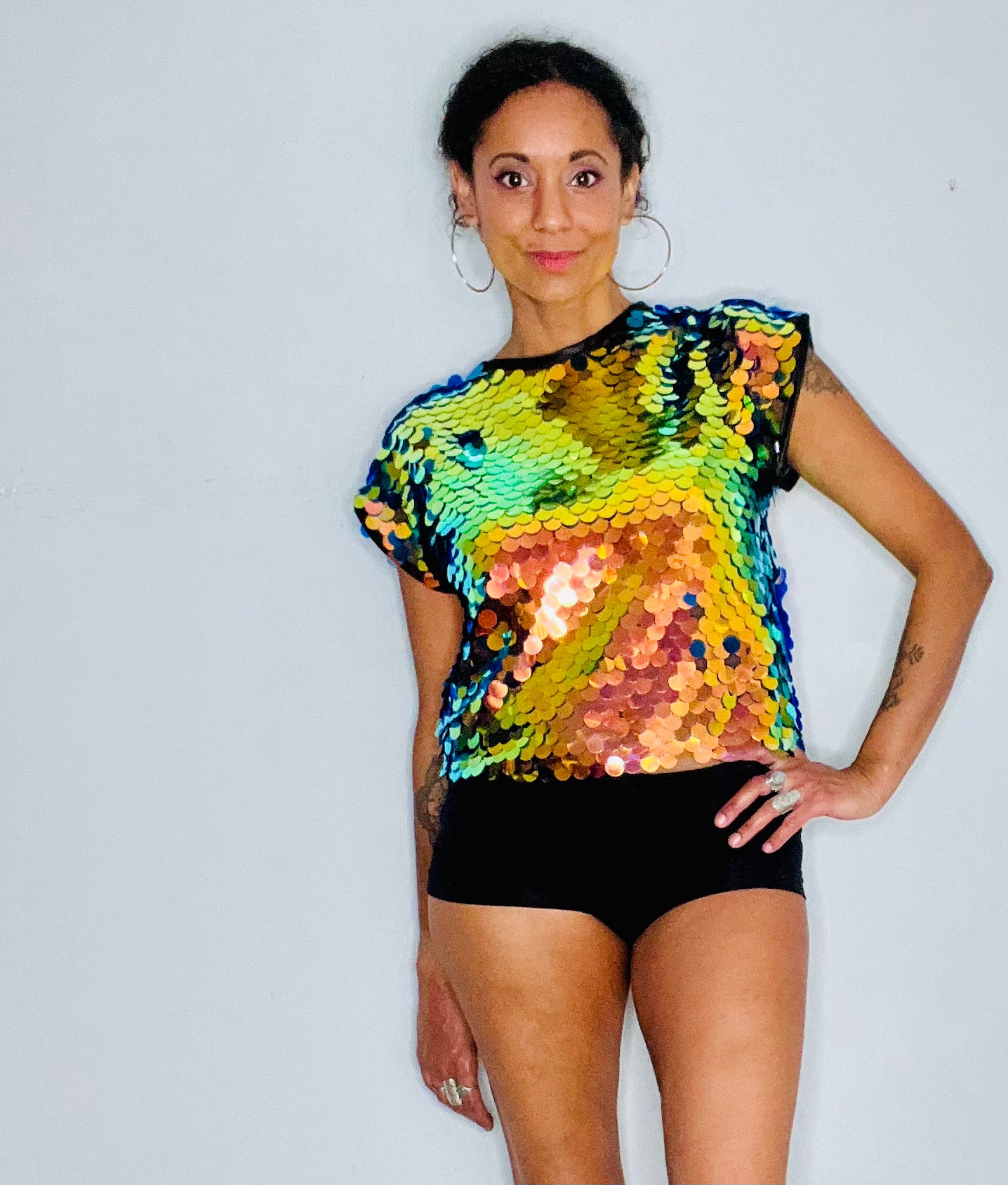 Sequin T-shirt - Phoenix