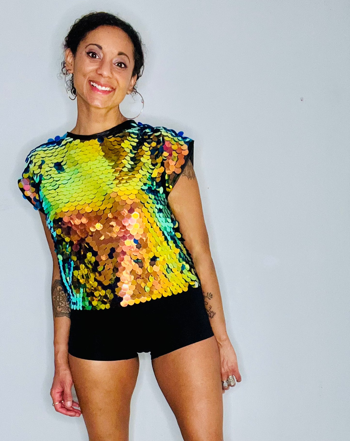 Sequin T-shirt - Phoenix