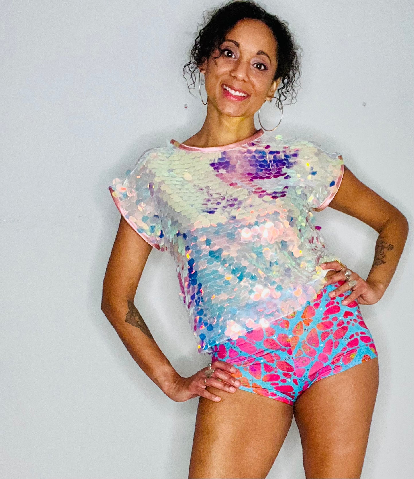 Sequin T-Shirt - Unicorn