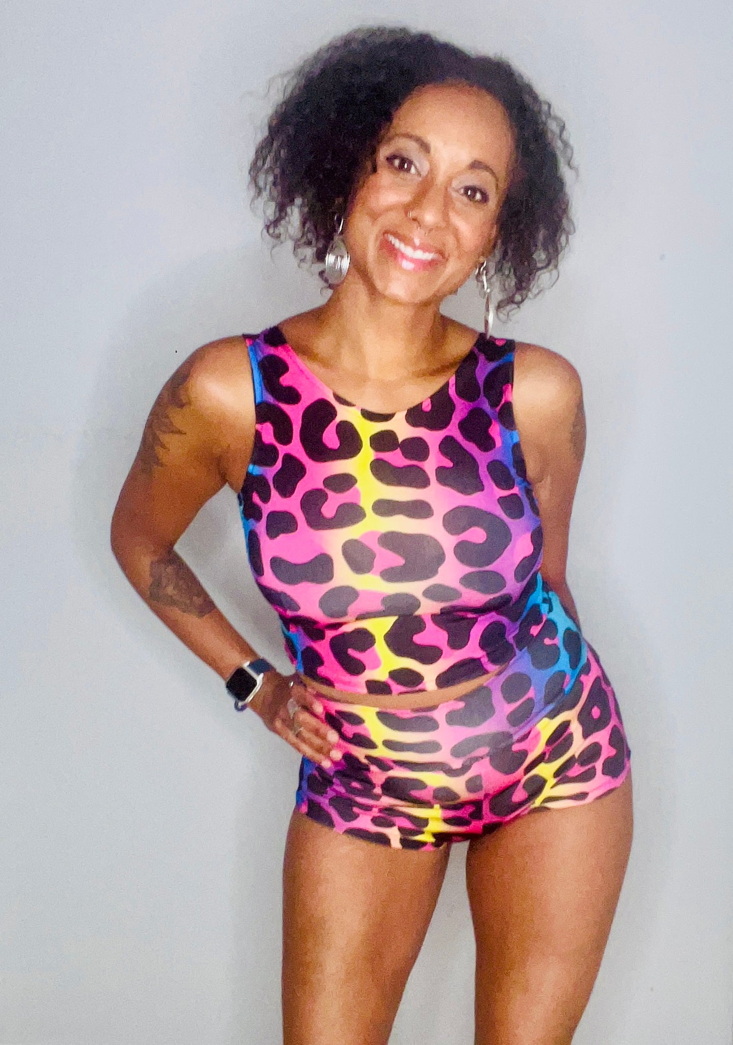 High/Low Shorts - Wild