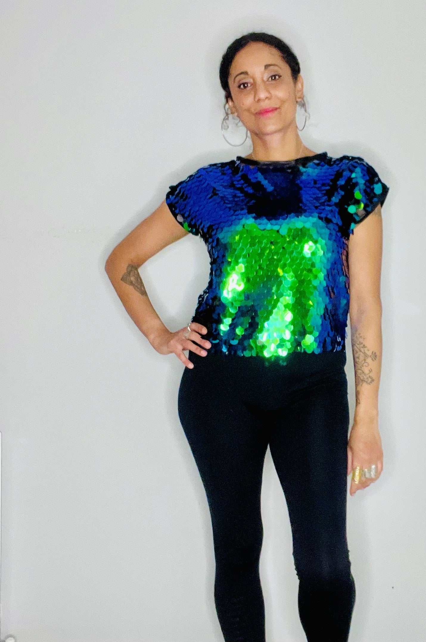Sequin T-Shirt - Mermaid