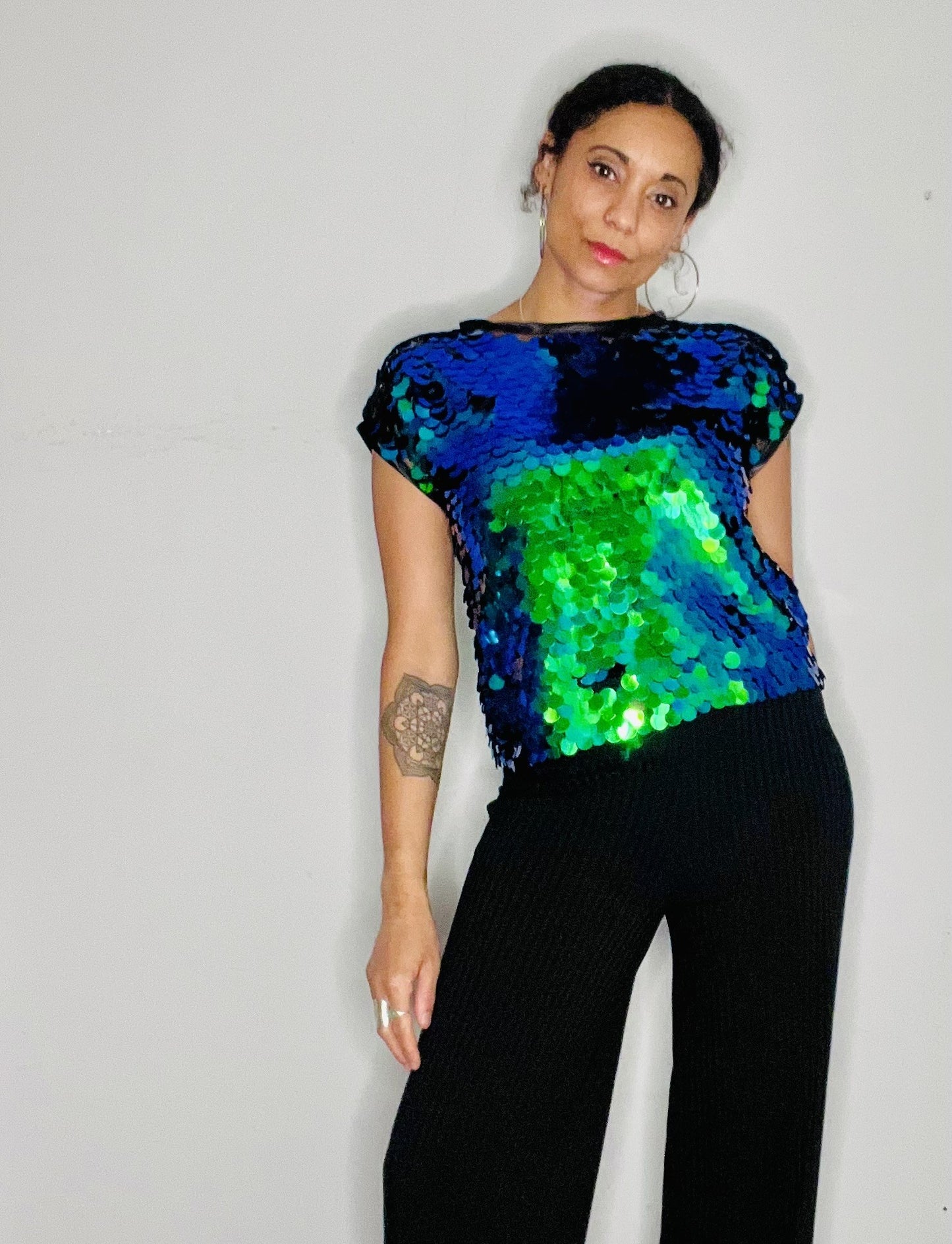 Sequin T-Shirt - Mermaid